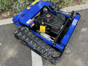 <span class=keywords><strong>Robot</strong></span> Rasaerba Cingolato a Benzina 4 Tempi da 3000W di Alta Qualità, Approvato CE, Fai-da-te, Senza Fili, per Agricoltura, con Telecomando - Product Image 2