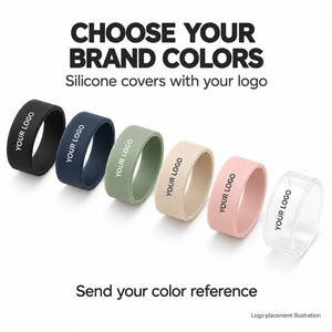 Personalización de Logotipos para Fundas de Anillos Inteligentes de Silicona - Opciones Transparentes y de Colores para Colecciones de Regalos de Marca, Pedidos al por Mayor - Product Image 4
