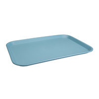 Bandeja Rectangular de Plástico PP Azul Claro de España para Servir en la Cocina o el Comedor