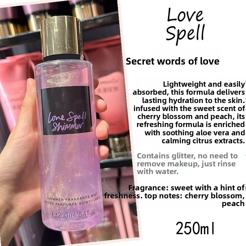 Glitter secret of love spray-250ml