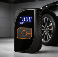Pompe à air électrique sans fil portable, gonfleur de pneus intelligent multifonctionnel pour voiture, vélo électrique, vélo, gonflage d'urgence pour petits pneus