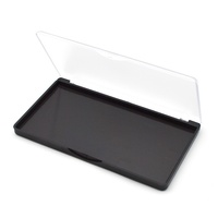 Palettes d'ombres à paupières magnétiques en ABS en gros d'usine, étuis infusés de poudre de fer avec miroirs, boîtes d'ombres à paupières sérigraphiées