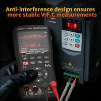 ZOYI ZT-706 3-in-1 Automotive Oscilloscope Multimeter True RMS Waveform Generator 180x85x45mm for Vehicle Repair Electrical Use
