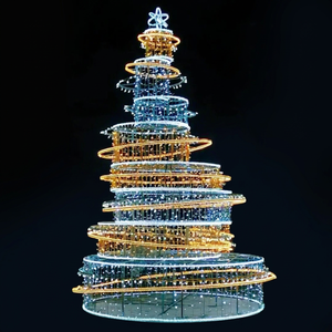 Décoration de sapin de Noël géant pour l'extérieur, pour parcs, stations balnéaires, centres commerciaux, hôtels et zones de célébration hivernales commerciales - Product Image 1