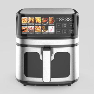 Nueva Freidora de Aire Inteligente 2025 de Acero Inoxidable con Doble Cesta y Control Digital, 8L, 10L, 12L, Electrodoméstico de Cocina - Product Image 2