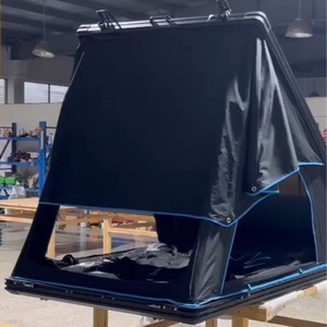 Carpa de Techo para Auto con Carcasa de Aluminio 100% Impermeable, Apertura Rápida, Una Habitación, Plegable para las Cuatro Estaciones - Product Image 1