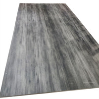 Feuille à haute brillance Offre Spéciale de stratifié de PVC avec le modèle métallique en pierre en bois de marbre de grain