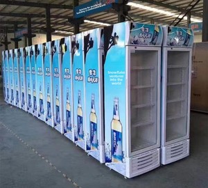 Refrigerador Congelador Vertical de Exhibición Comercial para Bebidas con Garantía de 5 Años y Entrega a Domicilio Global - Product Image 4