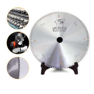 <span class=keywords><strong>Lame</strong></span> de <span class=keywords><strong>scie</strong></span> <span class=keywords><strong>circulaire</strong></span> en carbure de tungstène de haute qualité industrielle personnalisée 255/305/405/450/500 certifiée CE pour la coupe de l'aluminium - Product Image 3