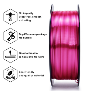 Filament <span class=keywords><strong>PLA</strong></span> Soie ZIRO <span class=keywords><strong>Rose</strong></span> Silk <span class=keywords><strong>Pla</strong></span> Filament 3D 1,75 mm Matériel d'impression 3D pour imprimantes 3D FDM - Product Image 5