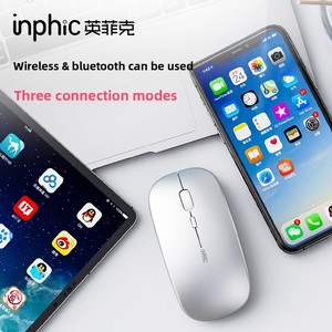 <span class=keywords><strong>Ratón</strong></span> Láser Inalámbrico INPHIC M1PRO <span class=keywords><strong>USB</strong></span> de 5 Botones, Ergonómico, Ambidiestro, Recargable y Silencioso para Oficina, Negocios y Portátil - Product Image 4
