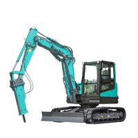Fabrication chinoise nouvelle pelle sur chenilles hydraulique de 9 tonnes SWE90UF avec moteur EPA Euro5