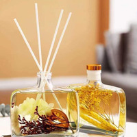 Bouteille d'arôme carrée noire diffuseur d'huile de bureau parfum d'aromathérapie diffuseur d'huile parfum d'aromathérapie bouteille vide
