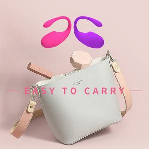 Massaggiatore Portatile <span class=keywords><strong>Mini</strong></span> Vibratore con App, Dispositivo di Massaggio Wireless con Funzionalità Manuale e Livelli Multipli - Product Image 6