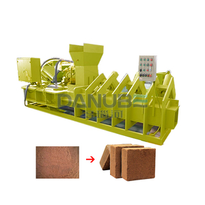 Machine à briquettes de fibre de coco, machine d'emballage de cocopeat, machine à blocs de cocopeat de 5 kg - Product Image 1