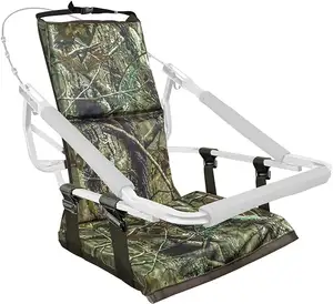 Tree Stand Seat Replacement Adjustable Treestand Seats for Hunting Comfortable Hunting Tree Seat Fits Climber Deer Tree Stands