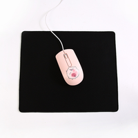 Tapis de souris rectangulaire vierge pour sublimation, blanc