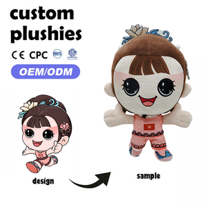 <span class=keywords><strong>Image</strong></span> personnelle personnalisée poupée en peluche souvenir personnage de créateur jouets en peluche mascotte peluches <span class=keywords><strong>Anime</strong></span> - Product Image 2