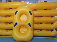 Flotteurs gonflables en PVC souple pour deux personnes, très demandés, pour la pêche en lac et la piscine