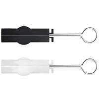 Collier de serrage de type S pour l'installation de câbles de réseau aérien, accessoires de fibre FTTH, collier de serrage compatible avec le réseau