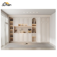 Buffet mural vintage en bois personnalisable pour la salle à manger à la maison ou à l'école Mobilier de maison avec chaise de