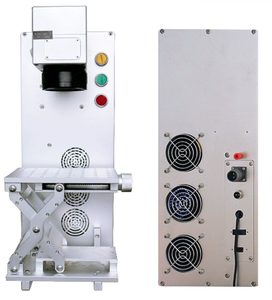 เครื่องเลเซอร์ไฟเบอร์แบบตั้งโต๊ะ 30W จากโรงงาน พร้อมระบบในตัว พกพาสะดวก ขนาดเล็ก อัตโนมัติเต็มรูปแบบ สำหรับสลักป้ายโลหะ - Product Image 2