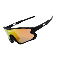 Haute Qualité Cyclisme Lunettes De Soleil Interchangeables Polarisées Protection Uv Blanc