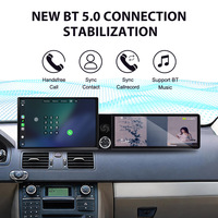 Écran ZWNAV 13,1"+12,3" pour Volvo XC90 2004-2014 Android 15 CarPlay sans fil DSP GPS Navi Autoradio Stéréo 4G WiFi 360 OEM
