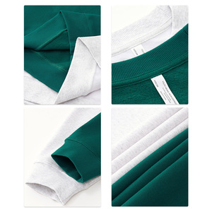 Sweat à capuche pour enfants en coton pur de haute qualité, col rond, avec options personnalisables - Product Image 2