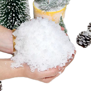 Flocons de <span class=keywords><strong>neige</strong></span> artificiels poudre de <span class=keywords><strong>neige</strong></span> <span class=keywords><strong>blanche</strong></span> scintillante pour la décoration de l'arbre de Noël et du festival d'hiver - Product Image 1