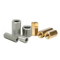 Mur Baut Kualitas Tinggi DIN 934 ASME ANSI B 18.2.4.1M Baja Tahan Karat 304 316 A2-70 A2-80 A4-70 M4-M100 Hex Coupling Nut