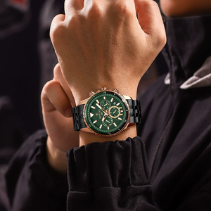 นาฬิกาข้อมือผู้ชาย Reward Business Relojes Hombre Sport หรูหรา สายสแตนเลส โครโนกราฟ กันน้ำ นาฬิกาควอตซ์สำหรับผู้ชาย - Product Image 3