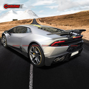 MSY Style Carbon Fiber Car Rear <b>Wing</b> for Lamborghini Huracan LP610 Rear Spoiler Kit Auto Parts - Product Image 2