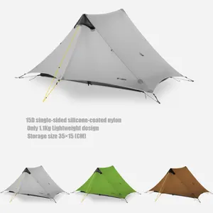 3FUL הילוך LanShan2 יוקרה קמפינג מקצועי העפלה אוהל עבור 2 אנשים האולטרה 3 עונה תרמיל אוהל