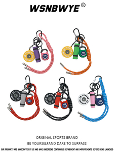 Khuôn Phòng Tập Thể Dục Yoga Mat Swrist Dây Đeo Bumper Tim Đầy Màu Sắc Tập Thể Dục Combo Trọng Lượng Tấm Quả Tạ Móc Chìa Khóa - Product Image 2