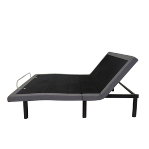 รับประกันคุณภาพแบบไร้สายไฟฟ้าทนทานปรับได้ฐานเตียงคู่พร้อมที่นอน - Product Image 3