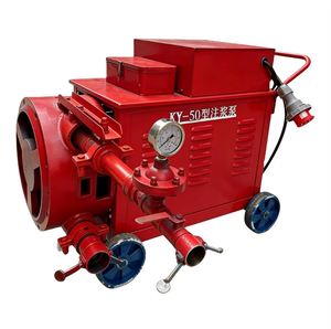 Bomba de arrastre para inyección de lechada y refuerzo de cemento en ingeniería, bomba móvil para transporte de hormigón - Product Image 1