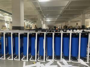 Lớn màu xanh lọc nước toàn bộ ngôi nhà dòng chảy lớn Jumbo 20 4.5inch Hệ thống lọc nước với áp lực Gage để Dubai thị trường - Product Image 6
