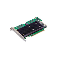 Nueva Tarjeta RAID MegaRAID 9670W-16i de 16 Puertos PCIe 4.0, Conector SlimSAS SFF-8654, Controlador de Servidor Empresarial SAS/SATA/NVMe de 24G