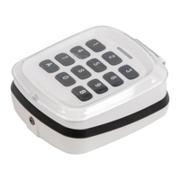 Control Remoto Impermeable y Anti-Golpes con Teclado, Transmisor de Control de 433MHz para Uso Doméstico