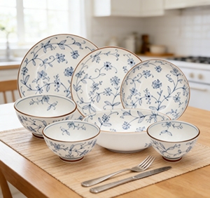 Factory <b>Cheap</b> Price High Quality Dining Set Nordic Series Hotel Dinner Plate Set Tableware Ceramic - Product Image 5