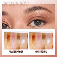 Pigment de fard à paupières scintillant naturel végan Maquillage des yeux avec logo personnalisé Fard à paupières liquide pailleté duochrome unique Marque privée