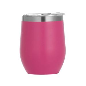 Vaso Térmico de Acero Inoxidable de Doble Pared con Aislamiento al Vacío, Forma de Huevo, 360 ml/12 oz, de Alta Calidad para Negocios, Bodas y Fiestas - Product Image 4