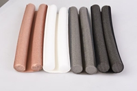 Tira de sellado de tope inferior de puerta Flexible y duradera, protector contra el viento, accesorios para ventanas y puertas