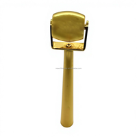 Mini masseur facial et corporel à usage domestique, rouleau de massage Derma Roller en or pour salon de beauté, traitement des vergetures, masseur pour le cou et le dos