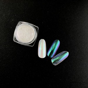 Polvo de Pigmento Camaleón Blanco de Grado Cosmético al por Mayor, Polvo de Mica que Cambia de Color para Pintura, Resina y Tinta - Product Image 1