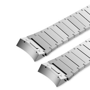 <span class=keywords><strong>Correa</strong></span> de acero inoxidable de lujo para <span class=keywords><strong>Huawei</strong></span> <span class=keywords><strong>Watch</strong></span> GT4 46mm 22mm sin huecos <span class=keywords><strong>Correa</strong></span> Quick Release Quick <span class=keywords><strong>Fit</strong></span> Pulsera de estilo para hombre - Product Image 4