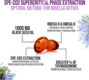 OEM minyak biji hitam kapsul softgel 100% kapsul minyak biji Jinten hitam dengan Thymoquinone Pure Nigella Sativa untuk kesehatan kulit - Product Image 5