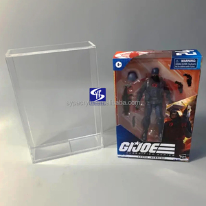 Caja Acrílica Transparente Gruesa y Duradera Anti-UV SYP para Figuras de Acción EVORETRO de 3.75 Pulgadas, Marvel <span class=keywords><strong>Legends</strong></span> y Figuras de Juguete en Caja de GI Joe - Product Image 2