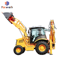 Marque Yaweh Modèle 388 chargeuse-pelleteuse hydraulique une machine multi-usages économie d'énergie chargeuse-pelleteuse à haute efficacité